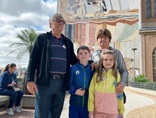 Martin, Neusa, Martina e Henrique - Aparecida