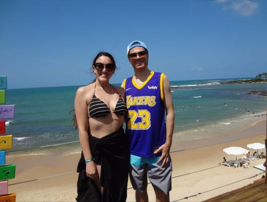 Marcos, Brenda, Giovana e Jonicler - Salvador com Morro de São Paulo