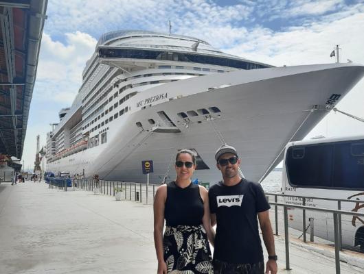 Jessica e Diego - MSC Preziosa