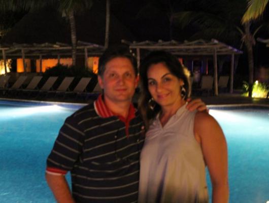 Paulo e Vanderléia Berti - Punta Cana / República Dominicana
