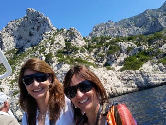 Valderez e Irene Anzanello / Marseille