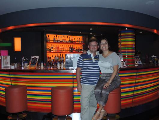 Martinho e Leticia Parise / Navio MSC Fantasia