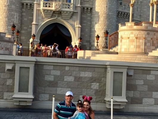 Daniel, Fernanda e Laura Tressino - Disney /Orlando