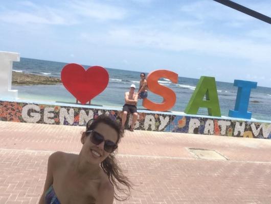 Maria,  Alessandro e Andressa Gueresi / San Andres - Colômbia