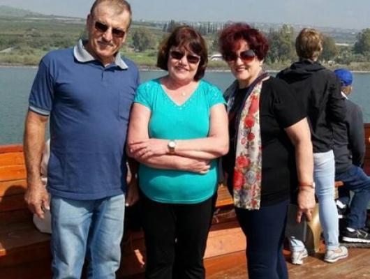 Maria e Egidio Favero e Isabel Molossi / Israel e Egito