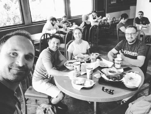 Gibran, Gregory, Aline e Jean - Cambria / EUA