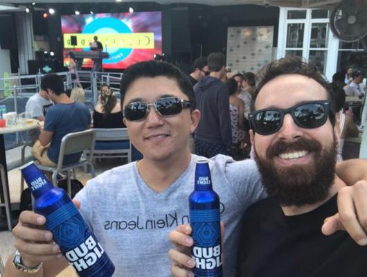 Ivan Kamimura e Adriano Aguiar /  Miami - EUA