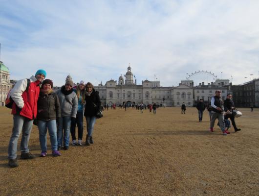 Carlos, Ana Paula, Alexandra, Marianna  e Andiara / Londres