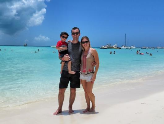 Bruno, Everton e Taciana Bavaresco / Cancun