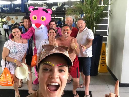 Rejane, Lucio, Carmen, Vasco, Paulo, Vanderleia, Gecilda e Vitório / Punta Cana