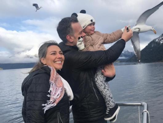 Lais, Mateus e Maria Valentina - Bariloche - Argentina