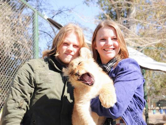 Michel Caglioni e Marivete Consalter / Zoologico de Buenos Aires