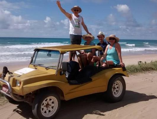 Moacir e Alice Broetto, Adriane e Edson Wollmuth / Porto de Galinhas - PE