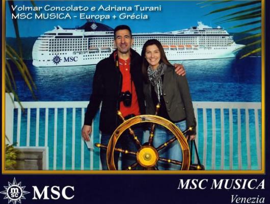 Volmar e Adriana - MSC Musica