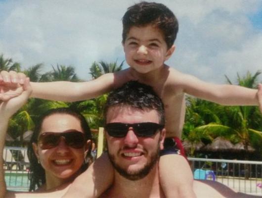 Alexandra, Márcio e Arthur Perin / Iberostar - BA