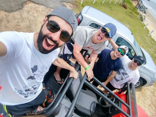 Tiago, Rafael, Rafael e Lucas / Porto Seguro - BA
