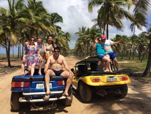 Marcia, Jandir, Lucila, Americo, Claudio e Niclea  / Porto de Galinhas - PE