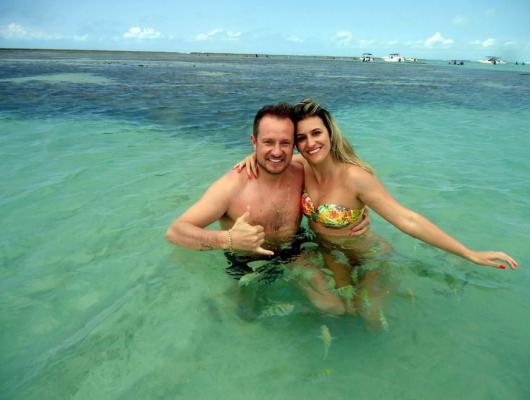 Ligia Mior Perosa e  Jeferson Rodrigues Fuhr / Maragogi