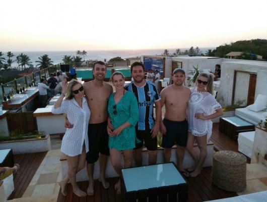 Augusto, Diana, Dianara, Saruel, Michele e Everton / Fortaleza com Jericoacoara