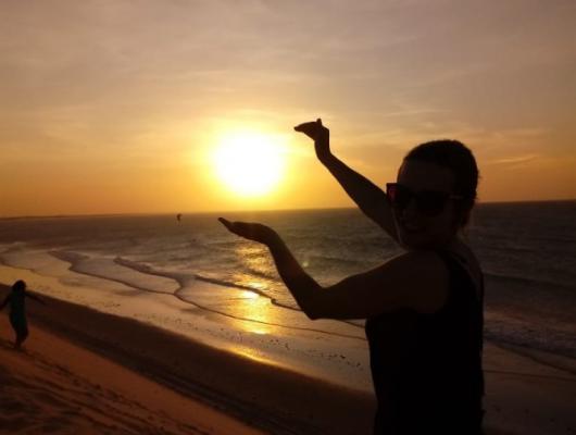 Morgana Peresin - Pôr do sol em Jericoacoara / CE