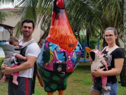 Queila, Alex, Hellena e Thaina / Porto de Galinhas