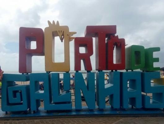 Queila, Alex, Maria Eduarda, Hellena e Thaina / Porto de Galinhas