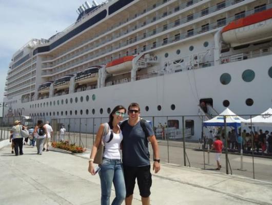 Fabiana Munaretti e Leandro Cesca - MSC Orchestra