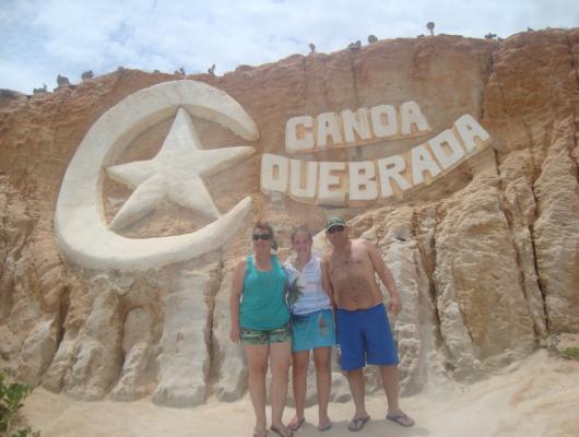Leticia, Angelita e Daniel Casagrande / Canoa Quebrada - CE
