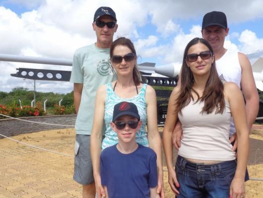 Renato, Vera e Leonardo Marim e Renato e Giovana Grapeggia / Natal - RN