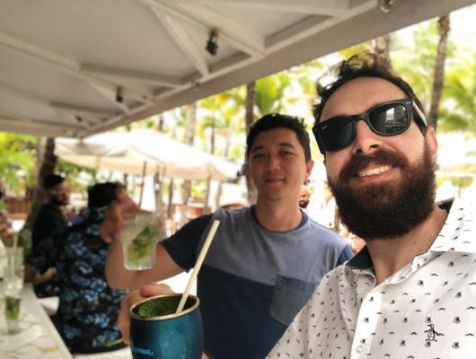 Ivan Kamimura e Adriano Aguiar /  Miami - EUA