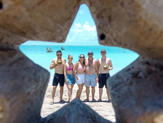 Rodrigo, Valeria, Irma, Sadi e Alexandre - Maceió
