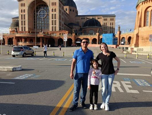 Cleber, Ana e Tais / Aparecida do Norte
