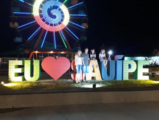 Mônica, Cristiano, Bianca e Antônia - Costa do Sauípe