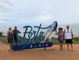 Morgana, Eduardo, Lenita e Ollivires - Porto Seguro