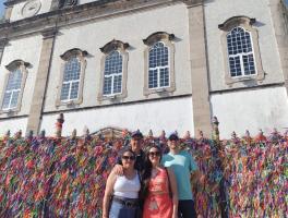 Marcos, Brenda, Giovana e Jonicler - Salvador com Morro de São Paulo