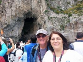 Gilmar e Odete Reche / Ilha de Capri