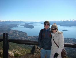 Carlos Spanhol Filho e Andiara Luzzatto - Bariloche / AR