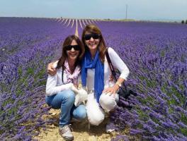 Valderez e Irene Anzanello / Moustiers Sainte Marie