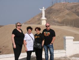 Vanderlei, Maria do Carmo, Neiva e Isabel / Lima - Peru