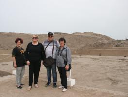 Vanderlei, Maria do Carmo, Neiva e Isabel / Lima - Peru