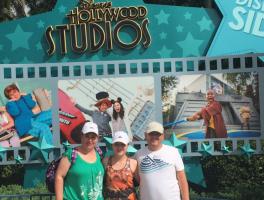 Angelita, Daniel e Leticia Casagrande / Disney -Orlando 