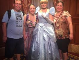 Daniel, Angelita e Leticia Casagrande / Disney -Orlando 