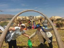 Ledani Pocai e Cleia Peruzzo / Puno - Peru