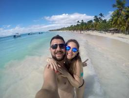 Gustavo Attolini e Fabiane Marchetti / Punta Cana