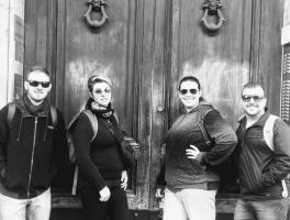 Juliano, Angela, Maiara e Elias / Itália