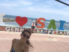 Maria,  Alessandro e Andressa Gueresi / San Andres - Colômbia