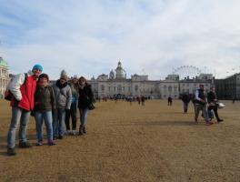Carlos, Ana Paula, Alexandra, Marianna  e Andiara / Londres