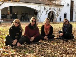 Diane, Andressa, Nara e Luciane - Santiago / Chile