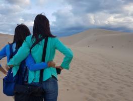 Valderez e Irene Anzanello - Mongólia