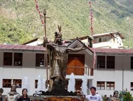 Yasunori, Kumi e Shou  / Machu Picchu - Peru
